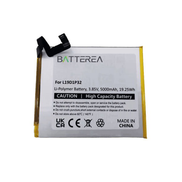 Wholesale tablet battery replacement  for Lenovo Tab M10 Plus, replaces L19D1P32, li-polymer, 3.85V, 5000mAh