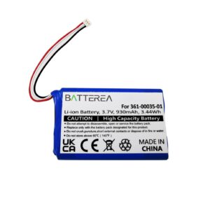 Wholesale GPS Replacement battery for Garmin Nuvi 1200, replaces 361-00035-01, Li-ion, 3.7V, 930mAh