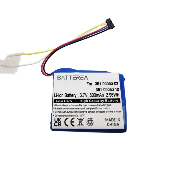 Wholesale GPS Replacement battery for Garmin Edge 510, replaces 361-00050-03, 361-00050-10, Li-ion, 3.7V, 800mAh