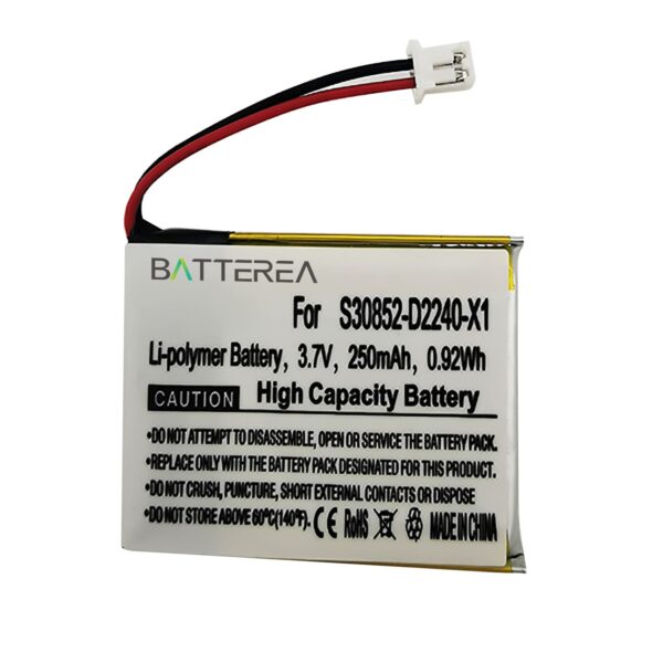 Wholesale cordless phone replacement battery for Siemens Gigaset L410, replaces S30852-D2240-X1, Li-polymer, 3.7V, 250mAh