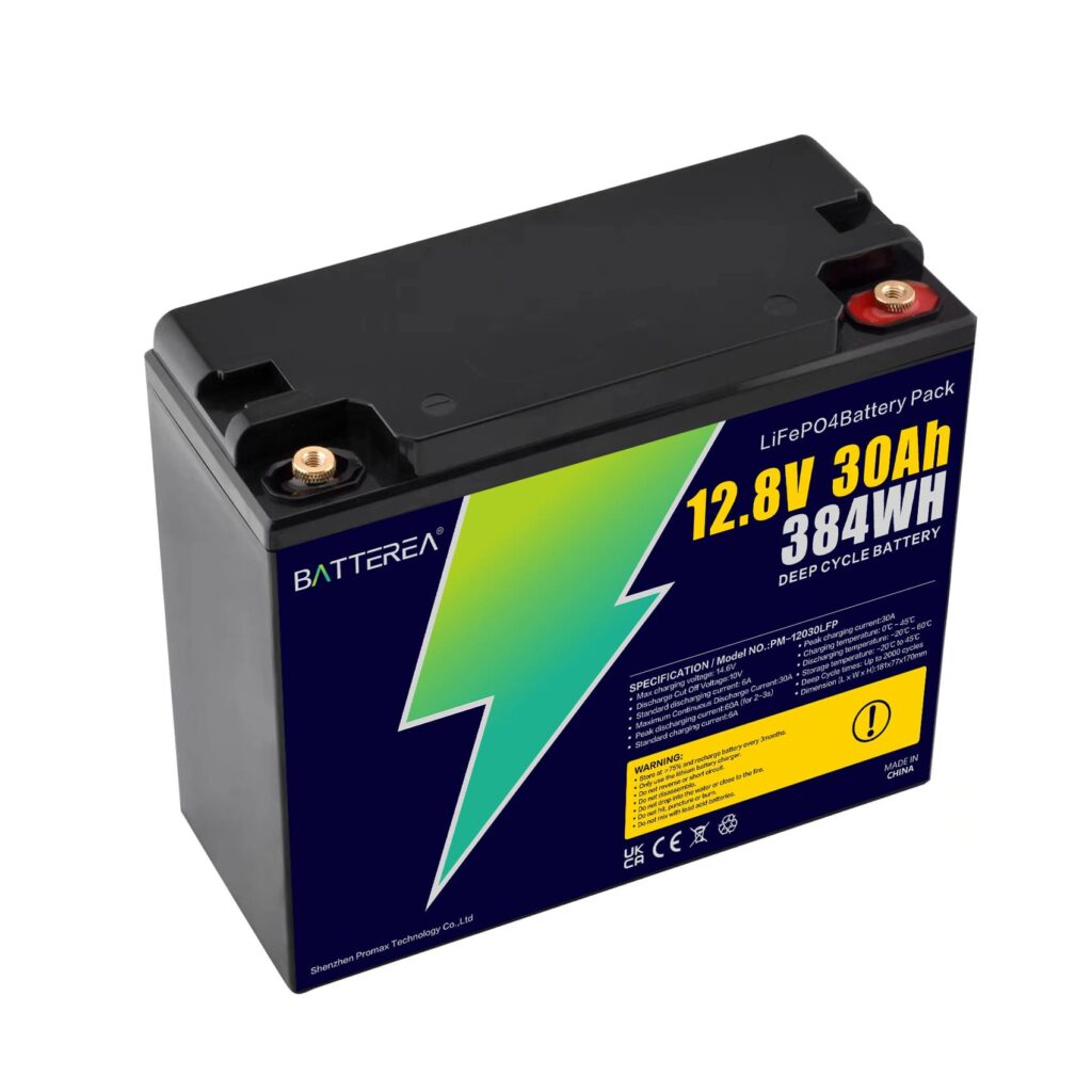 12.8V 30Ah LiFePo4 Battery Pack