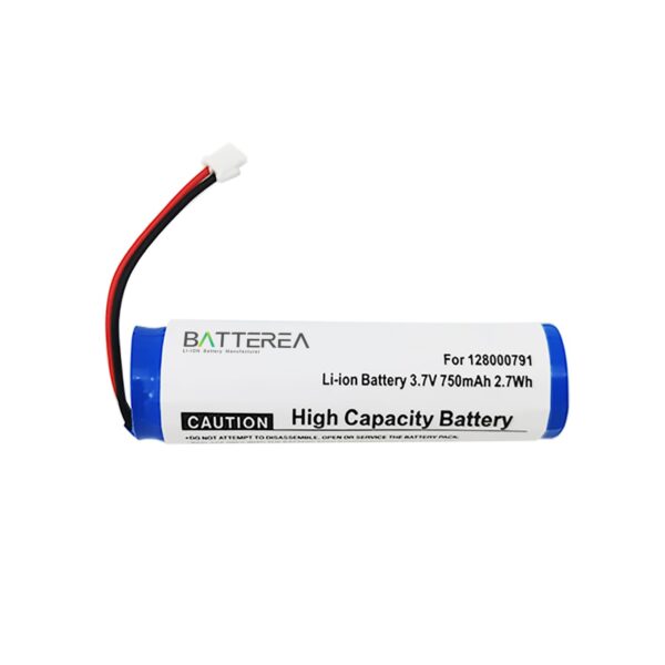 Scanner battery replacement for Datalogic Quickscan Mobile 2130, replaces 128000791, Li-ion, 3.7V, 750mAh