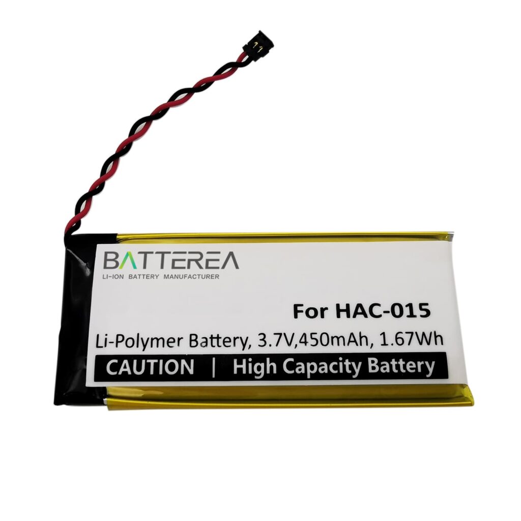 Wholesale switch controller replacement battery for Nintendo Switch Controller HAC-015, HAC-016, Li-polymer, 450mAh, 3.7V