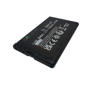 Phone battery replacement for Bea-Fon S200, S210, replaces 523455 1S1P, Li-Ion, 1100mAh,3.7V