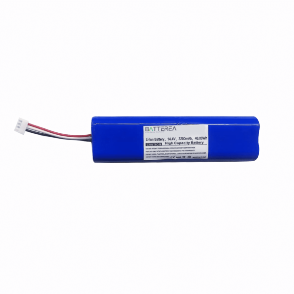 Vacuum Cleaner Replacement battery for Ecovacs Deebot Ozmo 930, replaces S01-LI-148-3200, 14.4V, 3200mAh, Li-ion