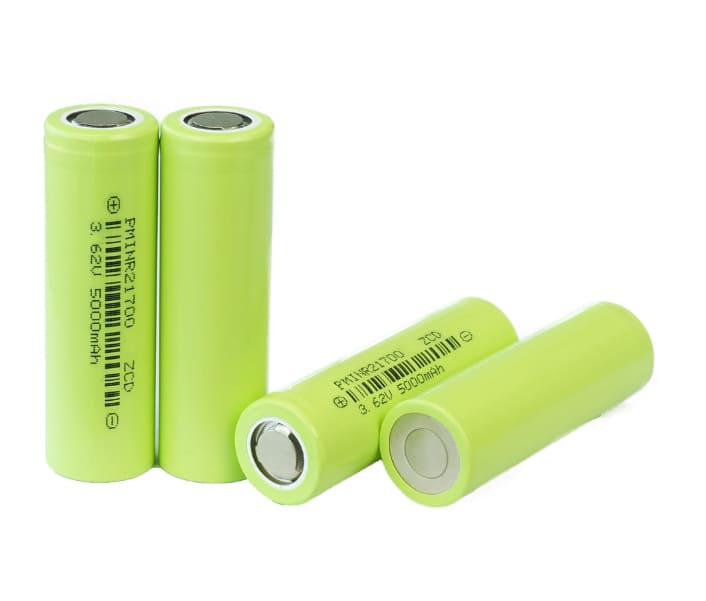 lithium ion battery cell 21700 5000mah