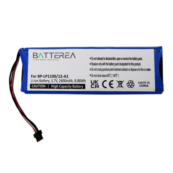 gps battery for becker traffic assist 7928, replaces bp lp110012 a1