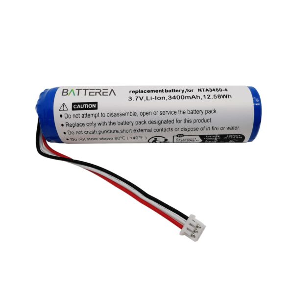 3.7v 3400mah baby monitor battery replacement for philips avent sdc630 replaces nta3460 4 li ion