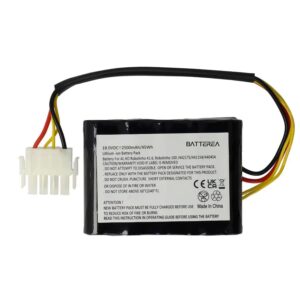 lawnmower battery replacement for al ko 442632, 442196, 442175, 440454, 441154, 440629 2500mah 18v li ion