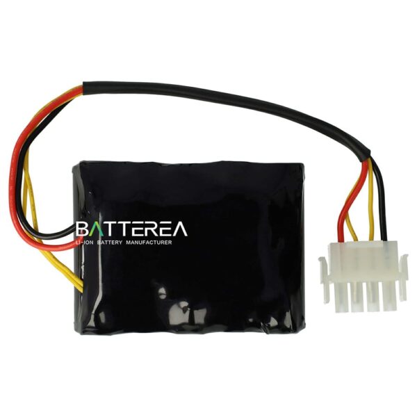 lawnmower battery replacement for al ko 442632, 442196, 442175, 440454, 441154, 440629 2500mah 18v li ion,back view