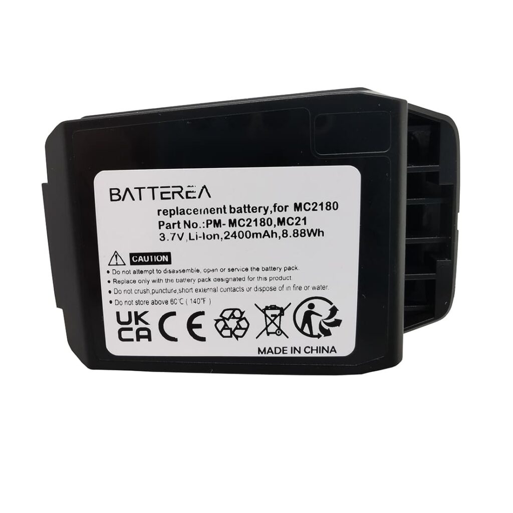 replacement battery for motorola,symbol mc2100 and mc2180 scanners, for mc2180,2400mah