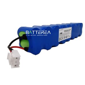 vacuum cleaner battery for rowenta rh8753, rh875301/9a0, 2210017128, replaces rs rh5233, ni mh, 18v, 3000mah