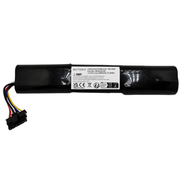 vacuum cleaners battery for neato botvac d3, d4, d5, d6, d7, replaces for 205 0011, 205 0013, 945 0225,14.4v,5200mah,li ion