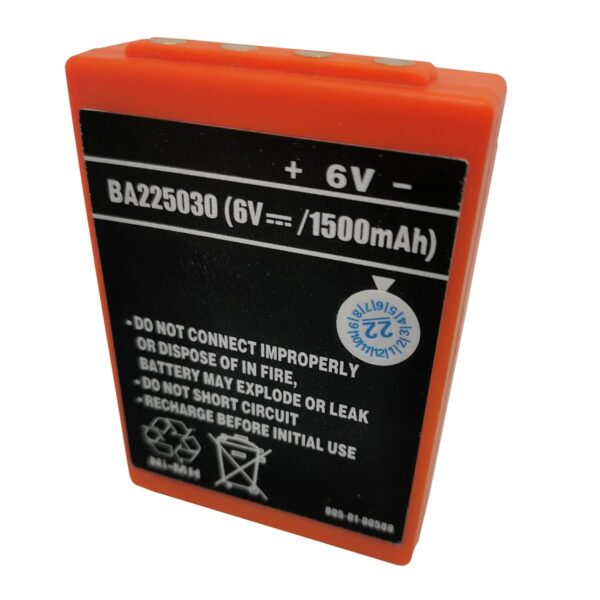 ba225030 crane remote control battery for hbc radiomatic 6v 1500mah ni mh battery