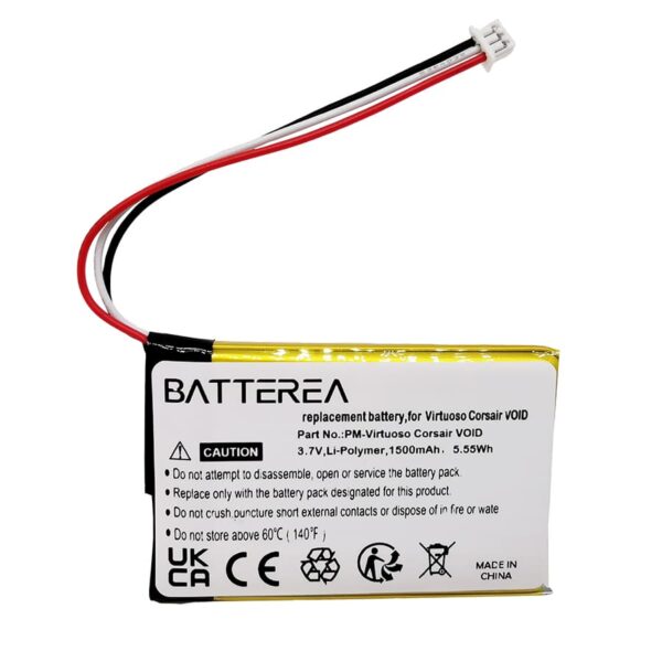 battery for virtuoso corsair void