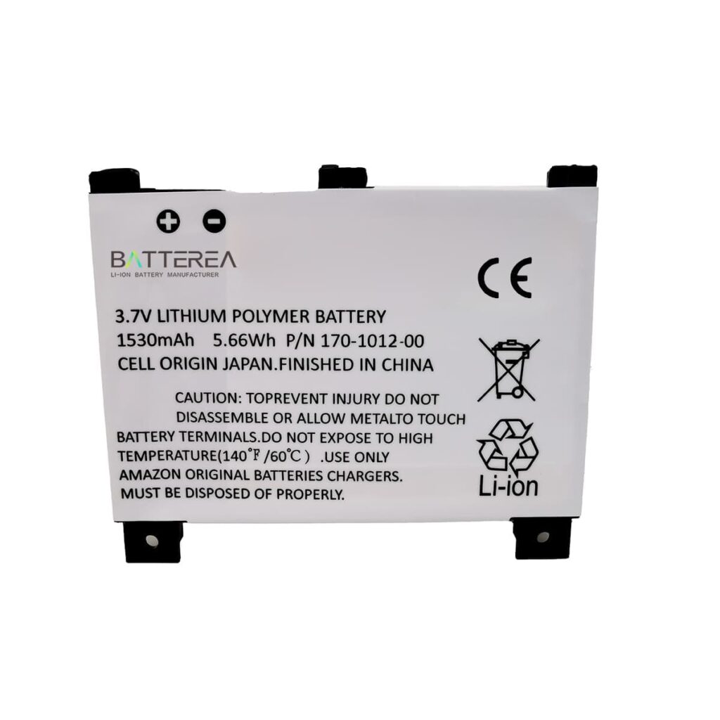 replacement battery for amazon kindle 2 kindle dx kindle ii,replaces for 170 1012 00,3.7v,1530mah